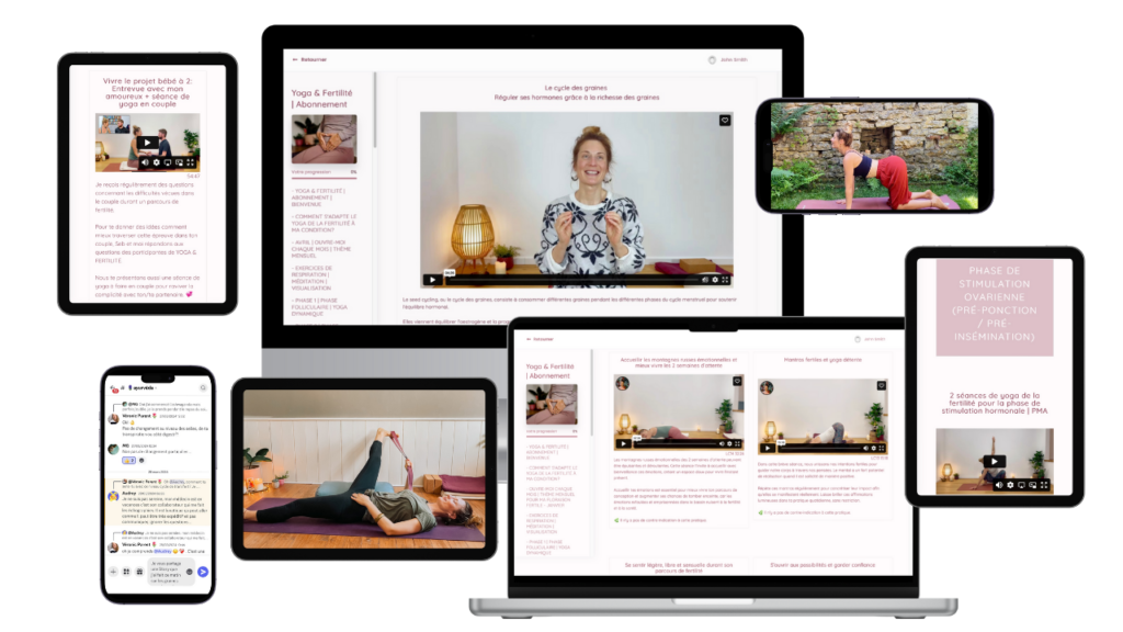 Abonnement Yoga & Fertilité en ligne